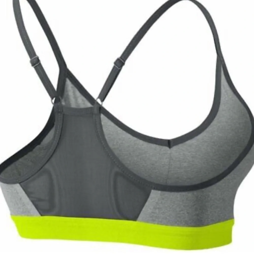 Nike Pro Indy Dri-Fit Strappy Sports Bra - Picture 3 of 7